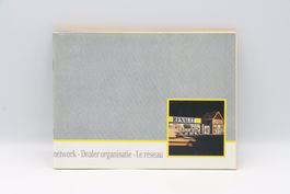 Renault Das Werkstattnetz 1990 Prospekt