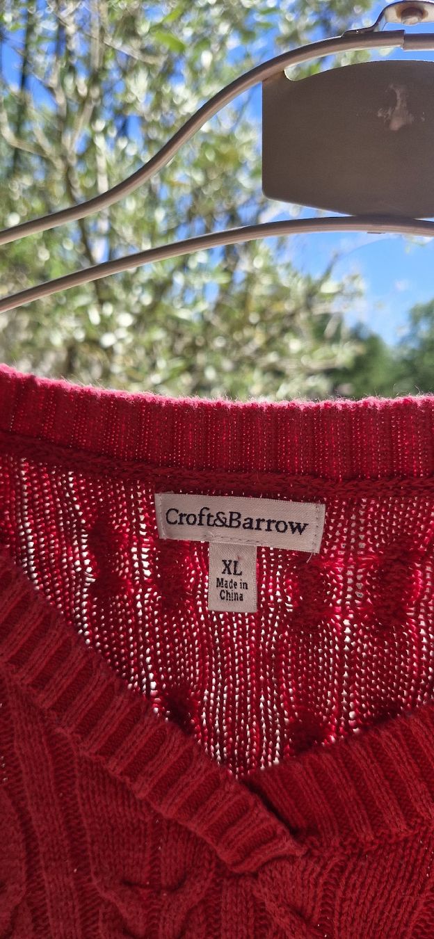 Maglioni & Felpe: Oversized  Strick Pulli in Rot – Usato da Wohlen b. Bern venduto da lau_7vcp 2
