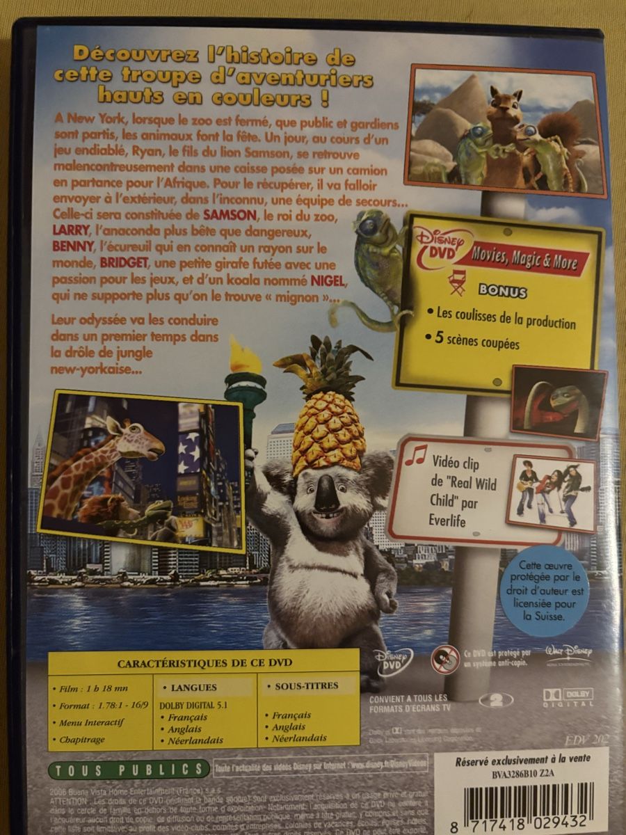 Tutti i DVDs: The Wild Disney DVD – Nuovo (secondo la descrizione) da La Chaux-de-Fonds venduto da lea_77ly 1