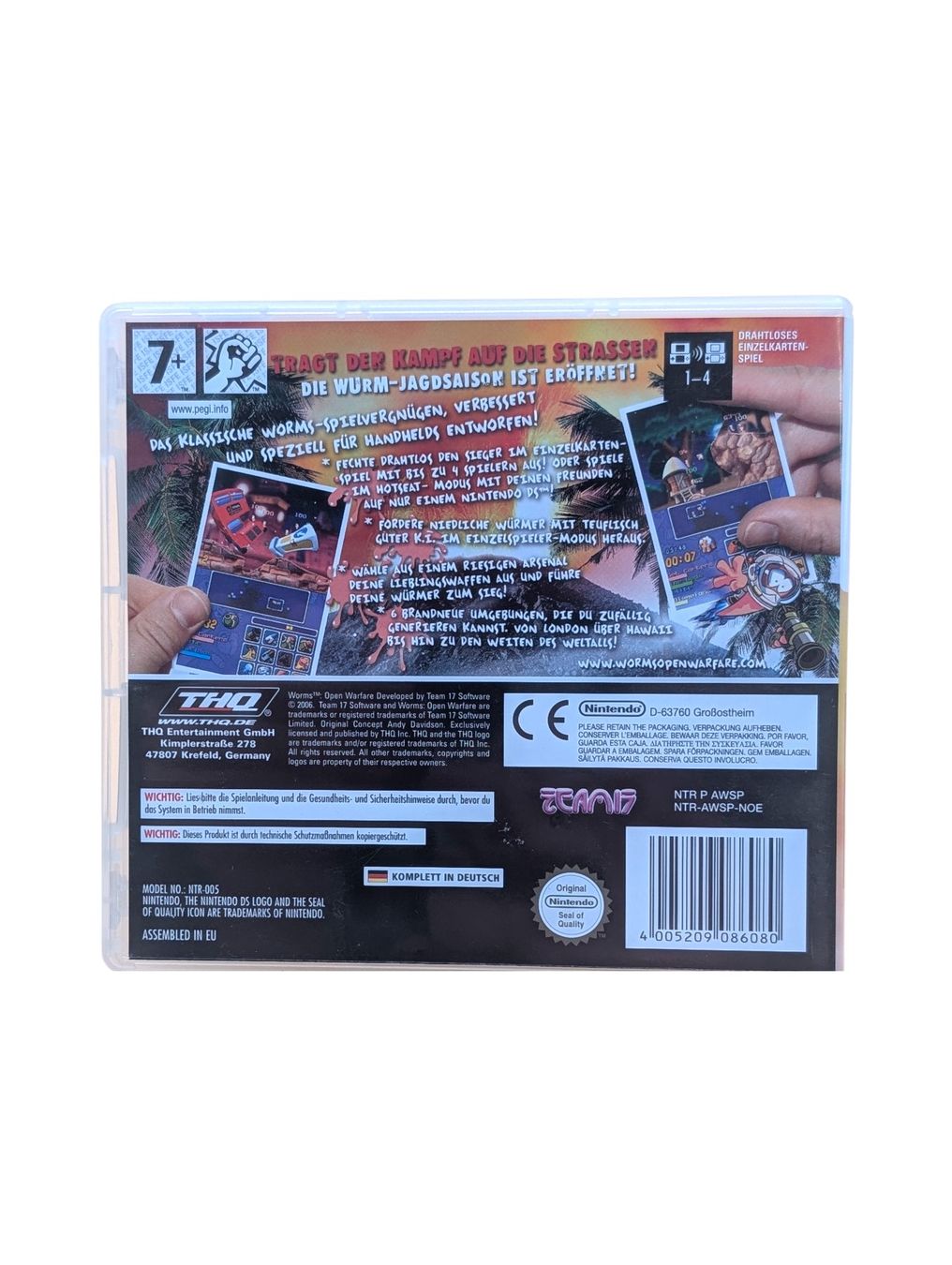 Nintendo Giochi: Worms: Open Warfare Nintendo DS – Usato da Domat/Ems venduto da IsseldorsShop 1