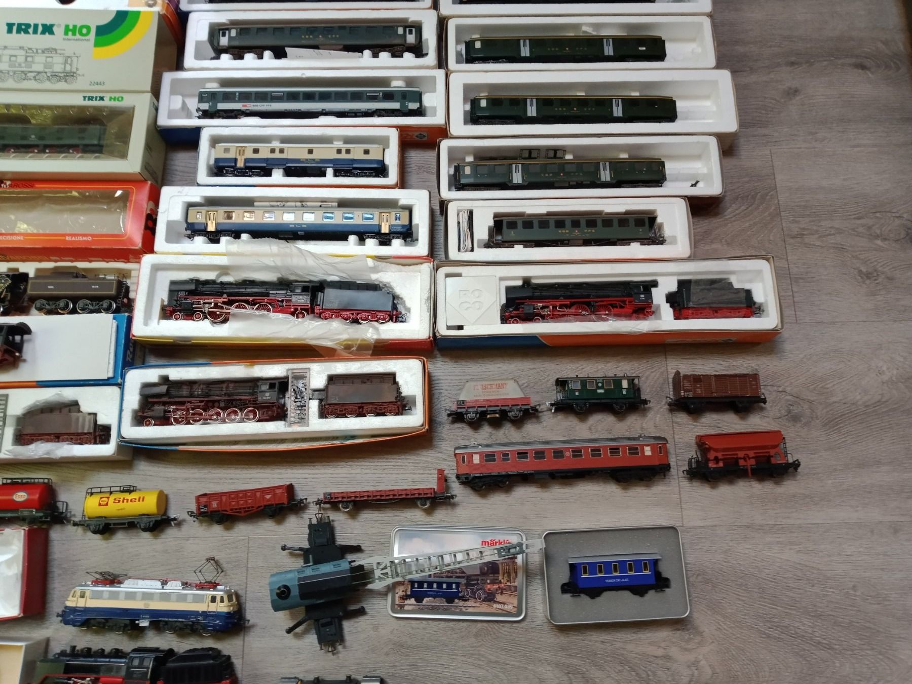 Modelleisenbahnen: Modelleisenbahn Lot H0 Gleichstrom – Gebraucht aus Bätterkinden von hobbycha 7