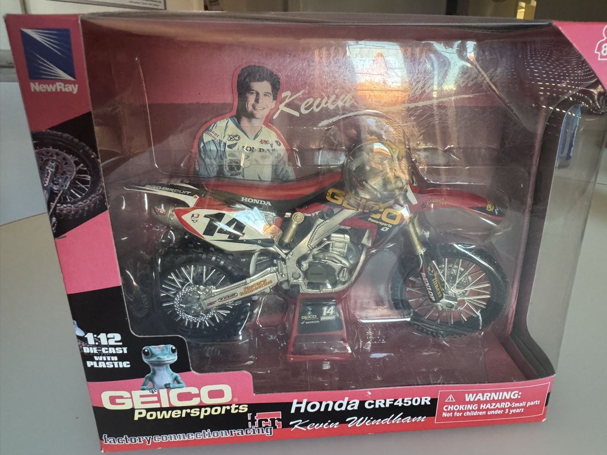 Kit di modellismo & Modellini statici: Kevin Windham Honda CRF450R – Nuovo e nell'imballaggio originale da Bulle venduto da nou_5jfj 1