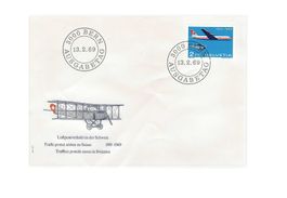50 Jahre Flugpost 1919 - 1969 Bern 13.2.1969