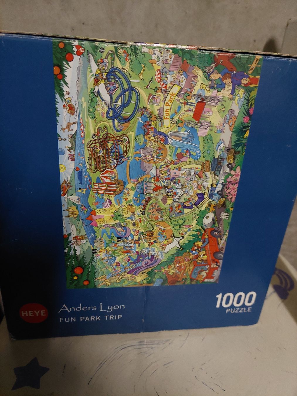 Heye Puzzle: Heye Puzzle fun Park trip 1000 – Usato da Sissach venduto da zwwerg 1