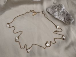 Kate Spade New York Halskette goldfarben mit Pik-Motiven