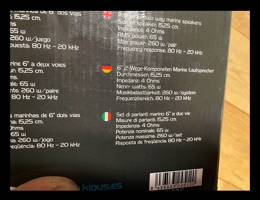 Lautsprecher: Marine Lautsprecher – Gebraucht aus Golaten von Trojka_22 3