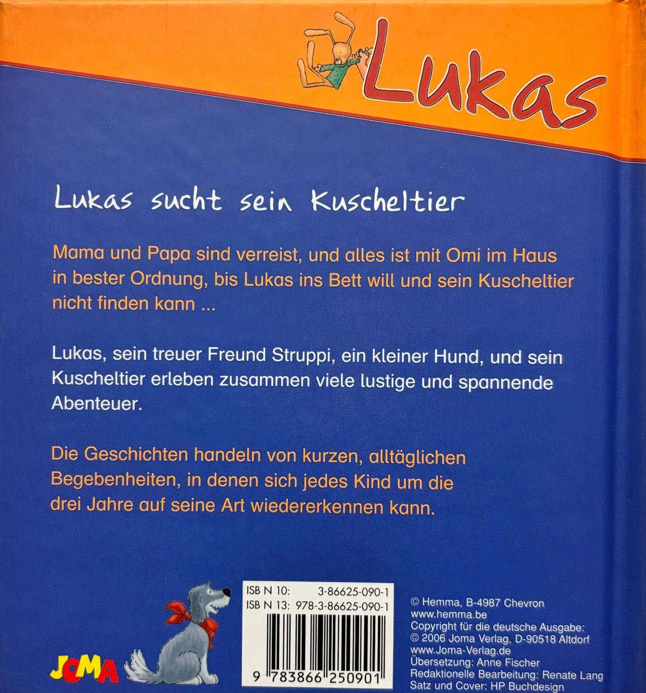 Libri: Lukas sucht sein Kuscheltier – Nuovo (secondo la descrizione) da Sarnen venduto da Livres 1
