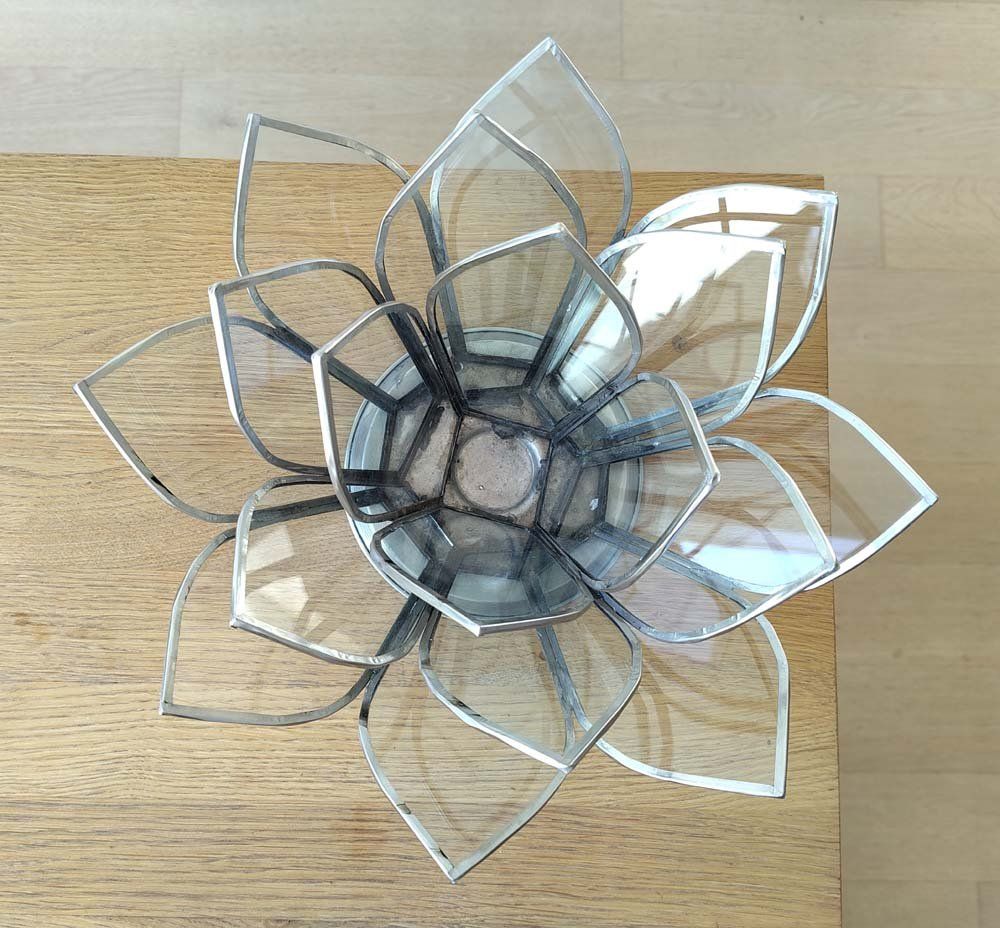 Kerzenständer: Kerzen Glasblume – Gebraucht aus Steinmaur von Swave 2