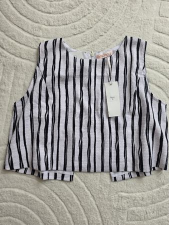 Top rayé chic été femme taille M neuf