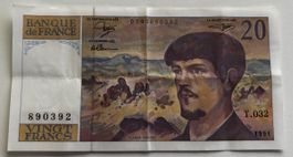 Frankreich 20 Francs 1991