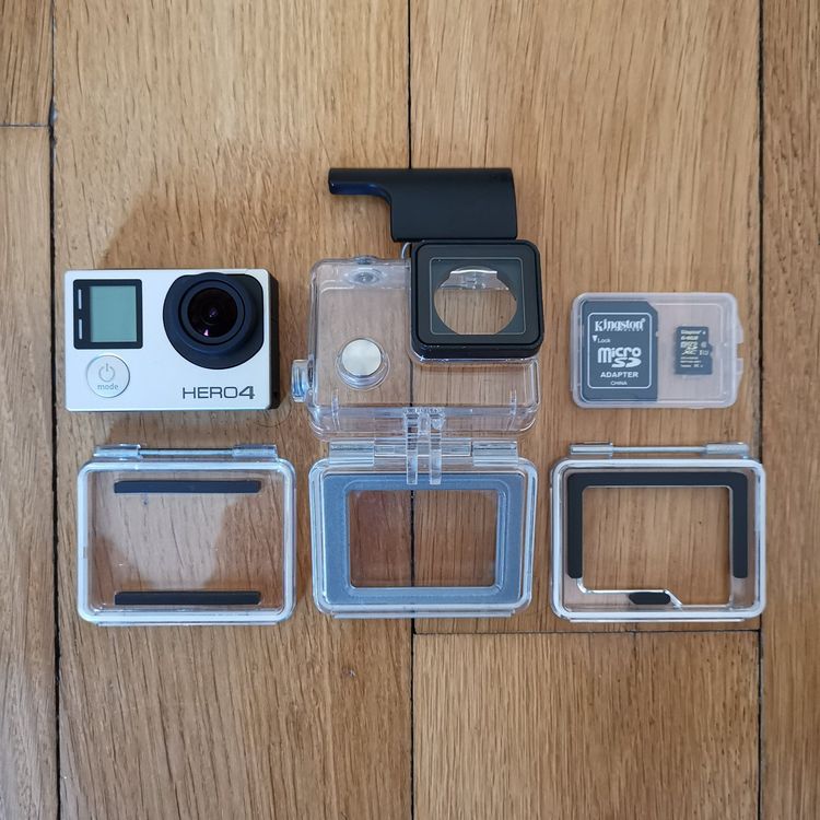 GoPro 4 mit Gimbal und viel Zubehör | Kaufen auf Ricardo