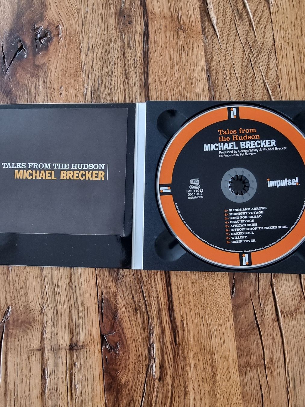 CDs: MICHAEL BRECKER TALES FROM THE HUDSON – Neu (gemäss Beschreibung) aus Zofingen von Tinpan 3