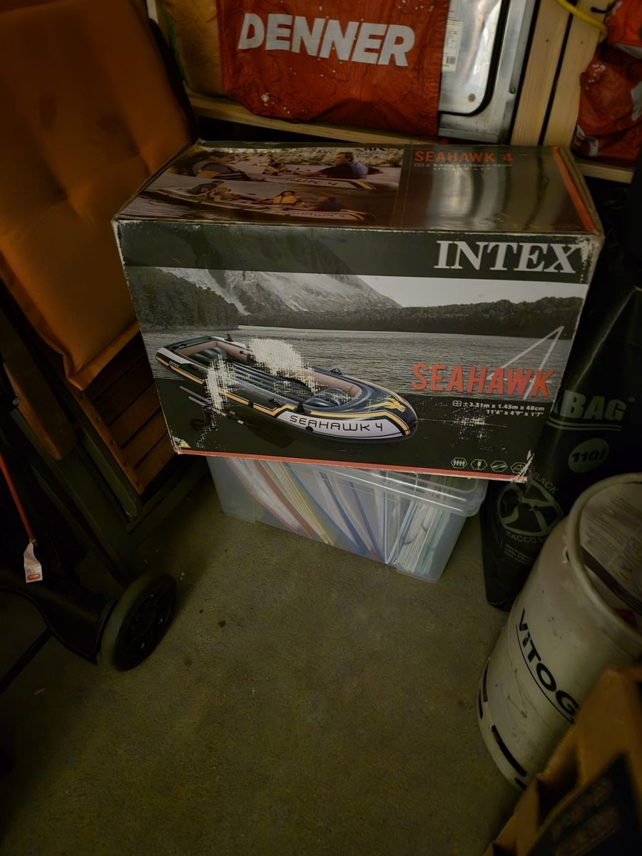 Boote: Intex Schlauchboot Seahawk 4 Set – Neu und originalverpackt aus Neuhausen am Rheinfall von Naami 1