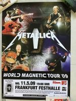 Metallica Konzert Plakat Poster Original Magnetic Tour 2009