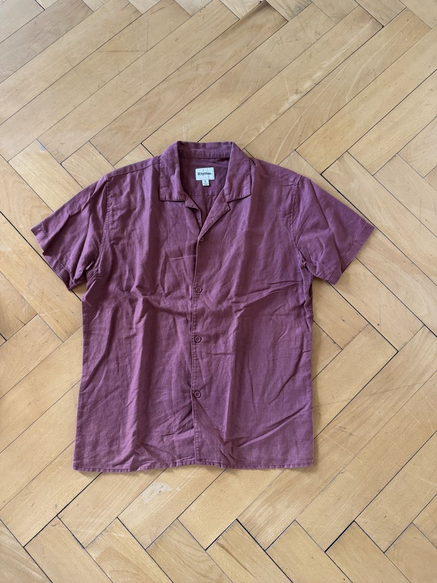 Camicie: kurzarmhemd rythm burgundy/weinrot – Usato da Bern venduto da Gigigian