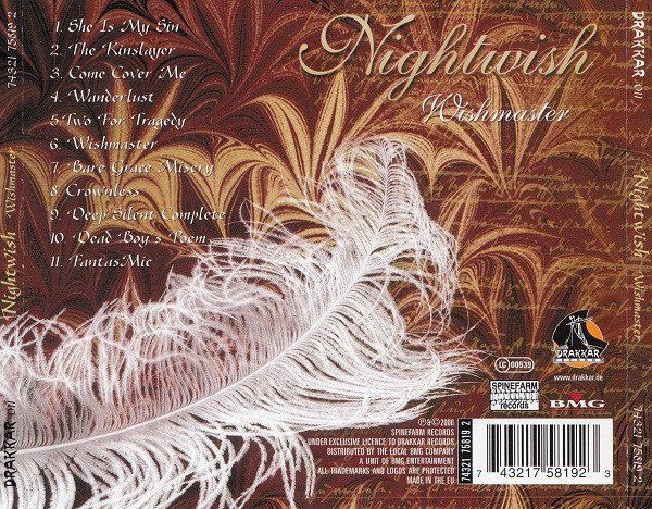 CD: Nightwish – Wishmaster – Usato da Gingins venduto da Demonseed 1