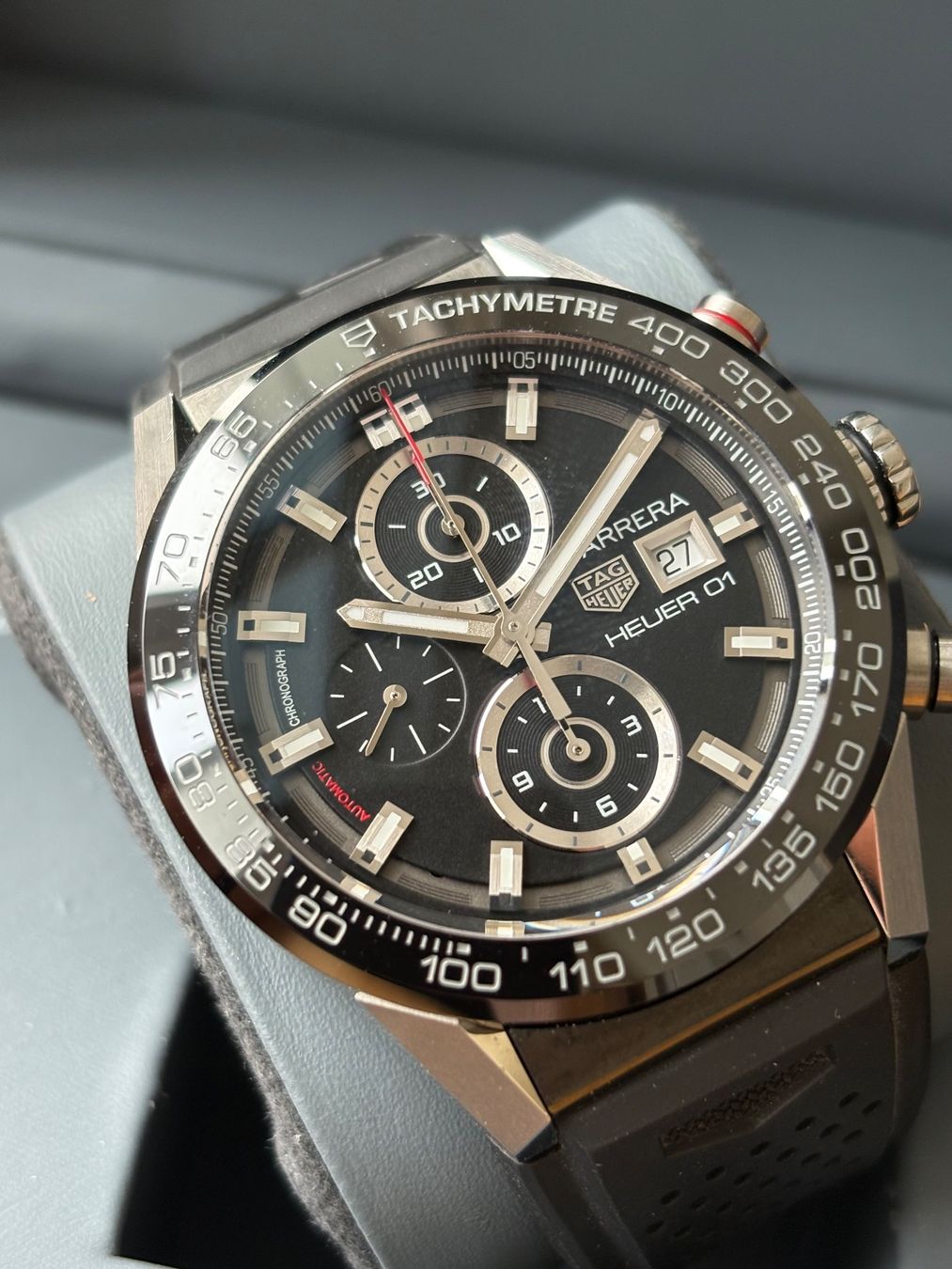 Tag Heuer Montres: Tag Heuer Carrera Heuer 01 Fullset – D'occasion à Birsfelden par Mynos 6