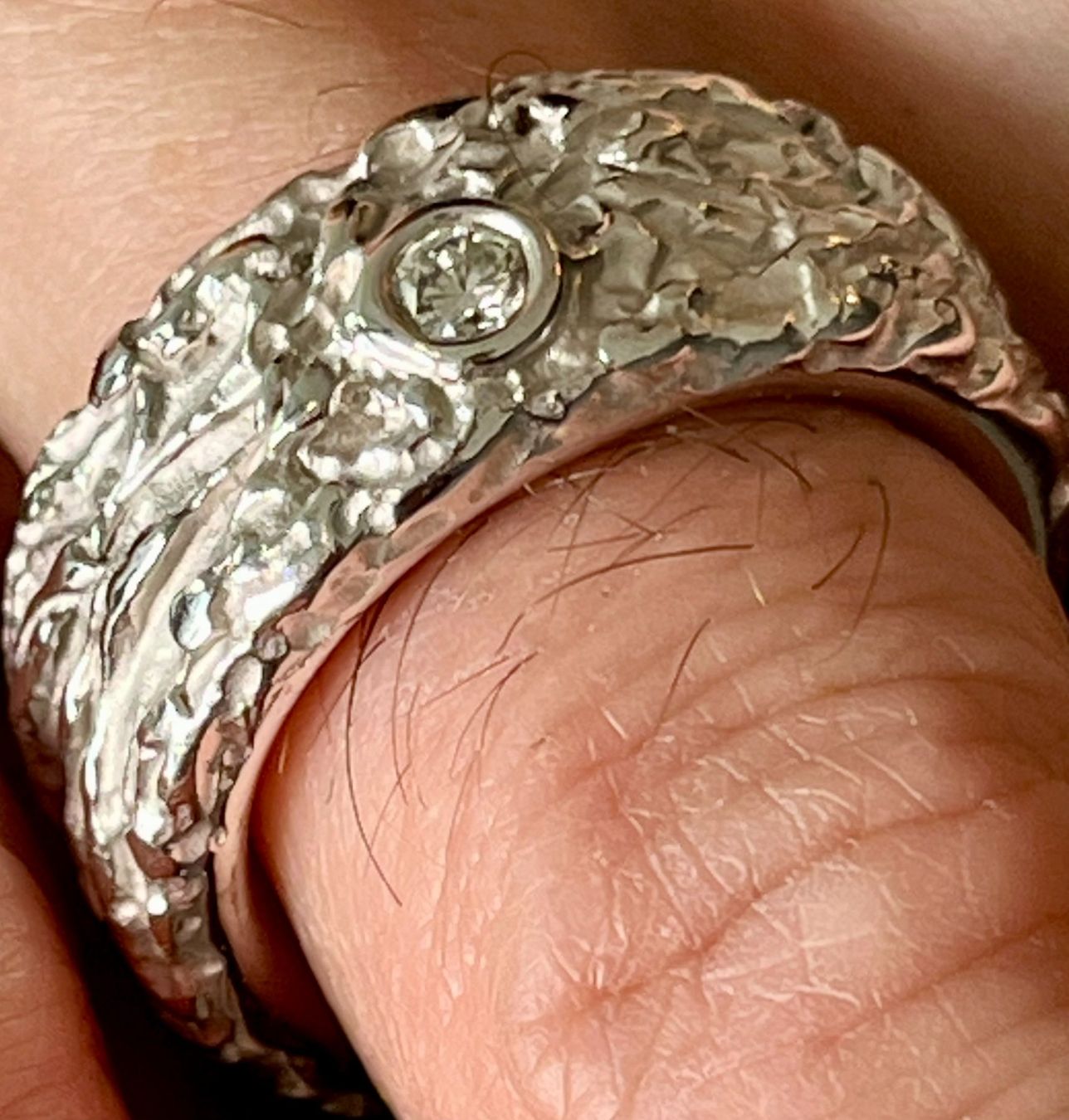 Ringe: Weissgold - Diamant Ring - vom Goldschmied – Neu und originalverpackt aus Jona von Herzschmiede 5
