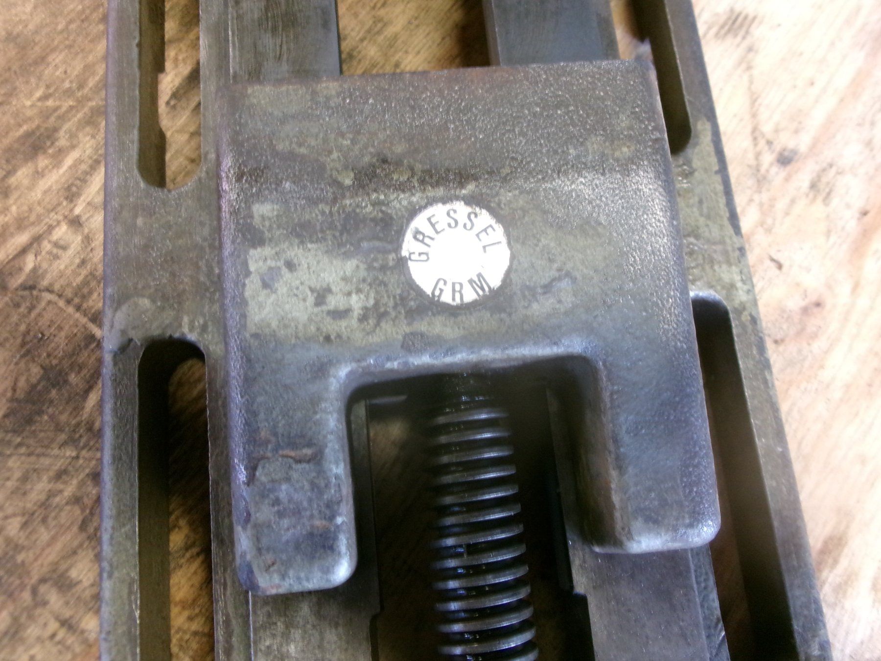 Gressel Metall- & Schlosserei Sonstiges: GRESSEL Schraubstock Werkstückspanner  GRM  W28900 – Gebraucht aus Eschenbach SG von GM-29 1