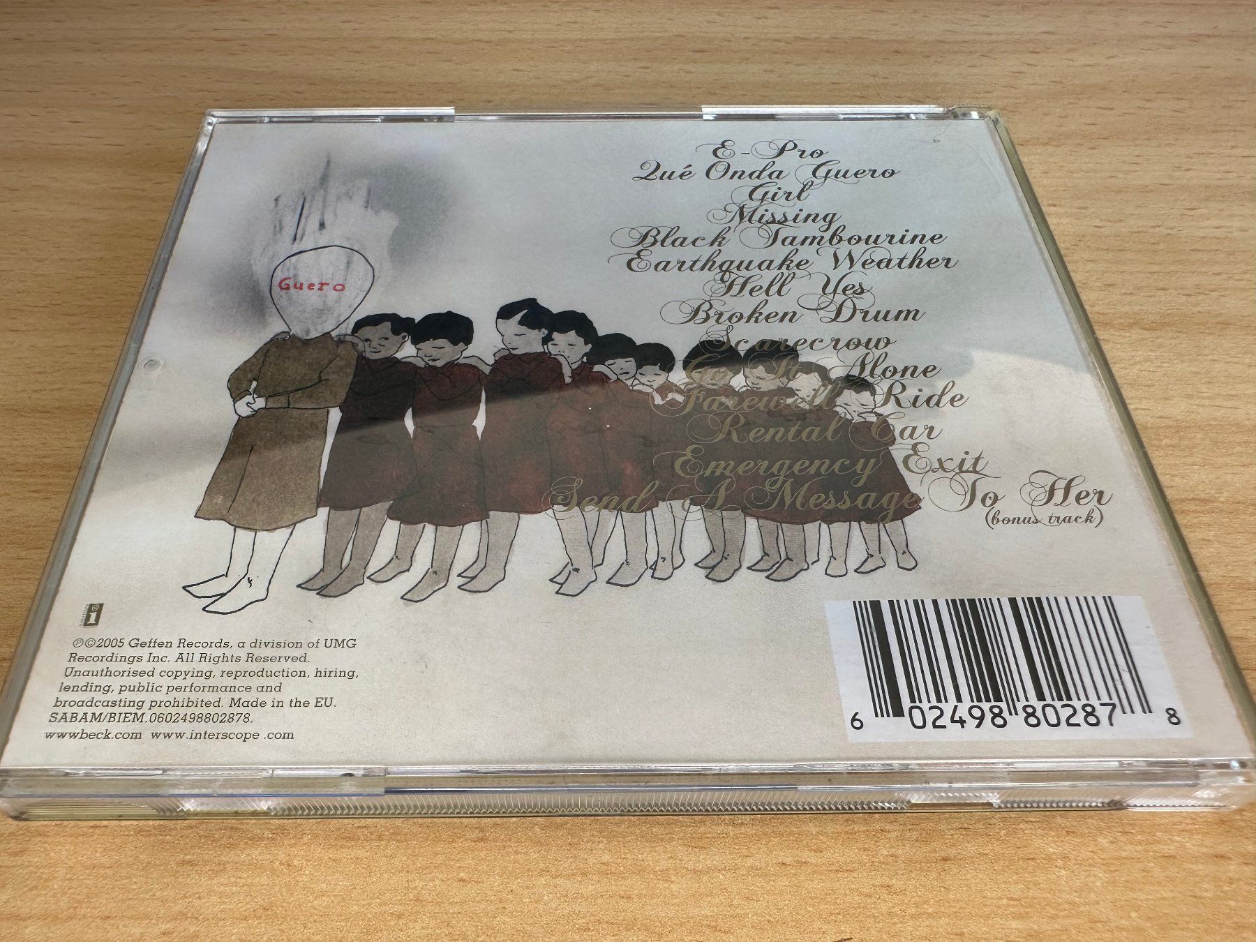 CD: Beck – Guero – Usato da Rikon im Tösstal venduto da Alpenmutz 1