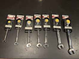 Kraftwerk GearWrench Ratschenschlüssel Set 7-teilig neu