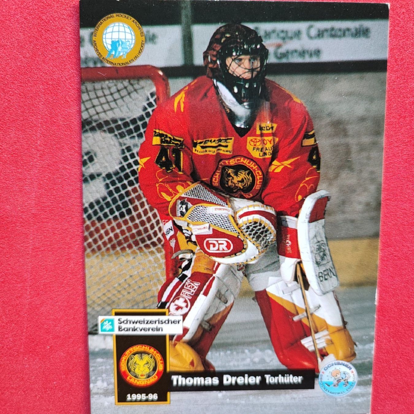 Carte collezionabili: Thomas Dreier - SC LANGNAU - 1995/96 – Usato da Dübendorf venduto da kb86_MOVIE
