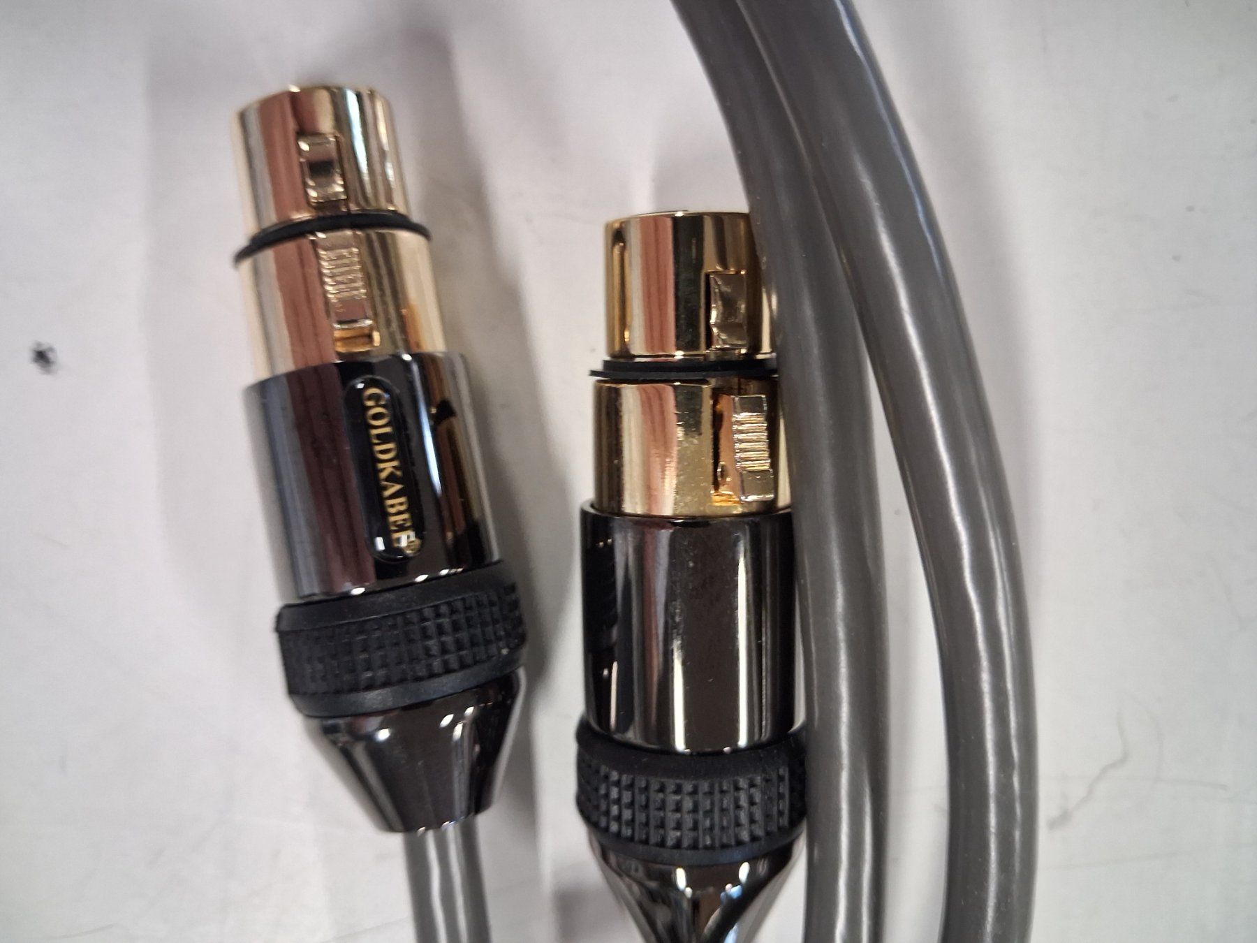 Cavi: Gold Cables XLR, symmetrisch 1.10m – Usato da Wohlen AG venduto da strowo 2