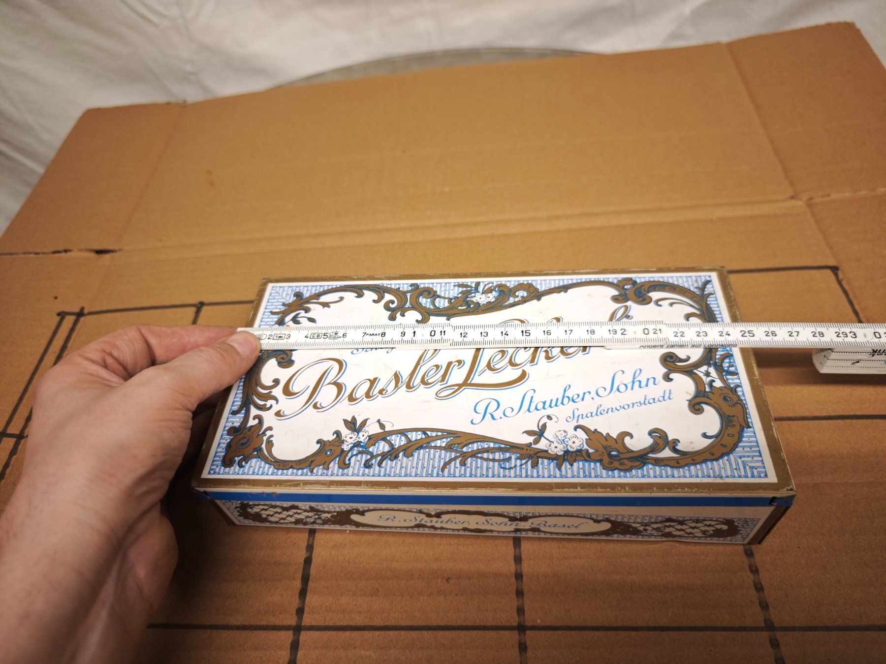 Pots: Wunderschöne alte Basler läckerli Dose – D'occasion à Gelterkinden par MYSTOREFORYOU4460 7