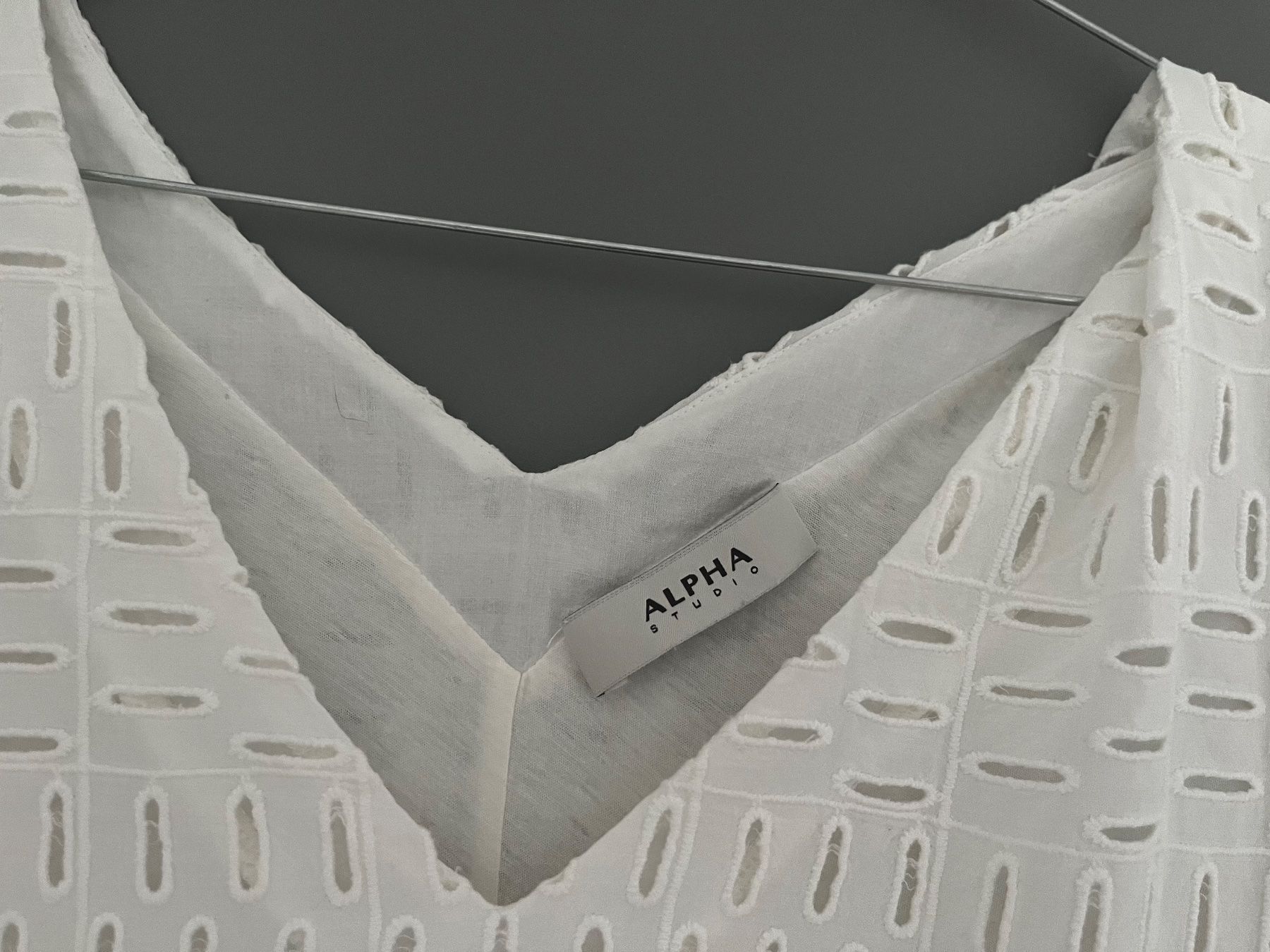 Kleider: ALPHA STUDIO Kleid weiss Grösse M neuwertig – Gebraucht aus Bonstetten von Chickabee 1