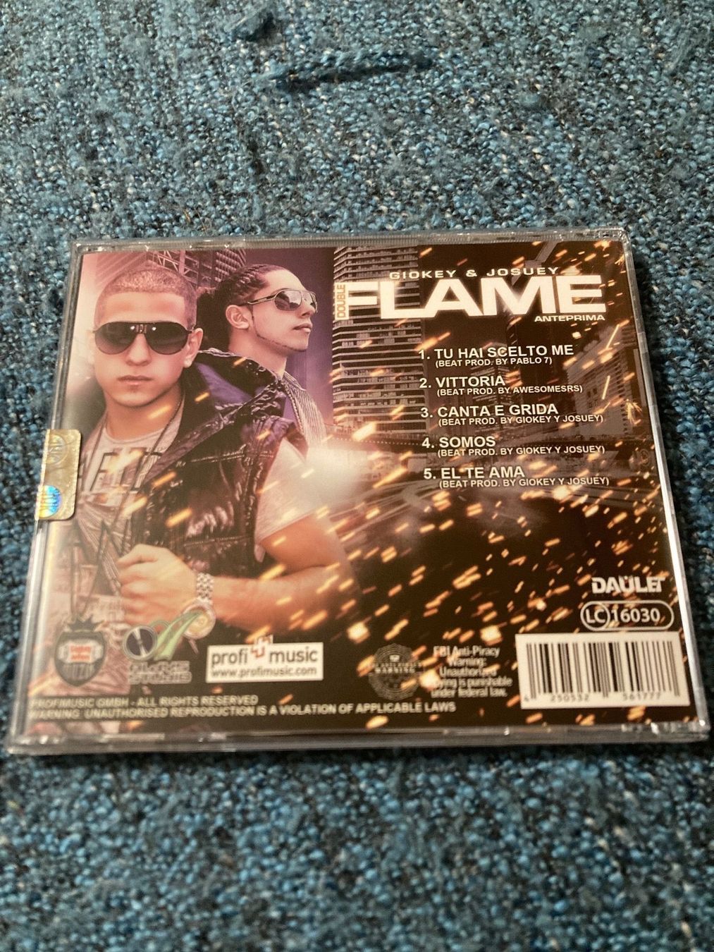 CD: Giokey & Josuey - Double Flame Anteprima – Usato da Lützelflüh-Goldbach venduto da Deiv4 1