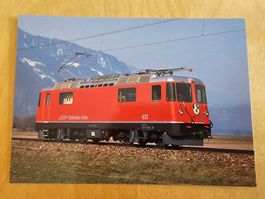 Postkarte RhB Elektrische Lokomotive Ge 4/4 II 621