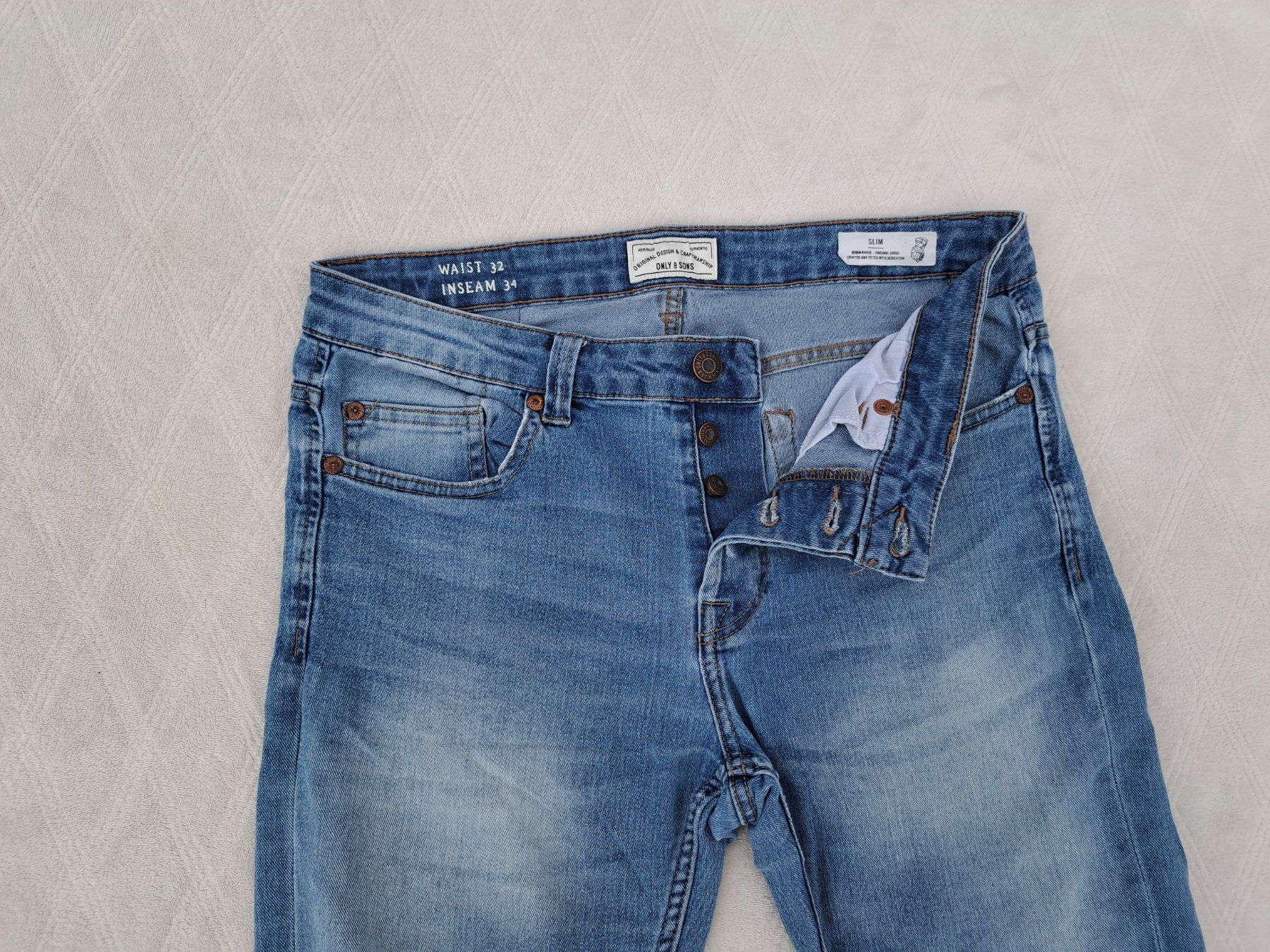 Only Jeans: Only & Sons Jeans Grösse 32/34 – Gebraucht aus Gysenstein von joshuas81 1