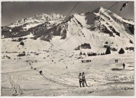 Col des Mosses - Skilift mit Pic Chaussy