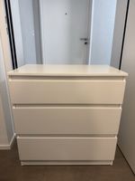 Ikea kullen chest of 3 drawers - perfect condition white