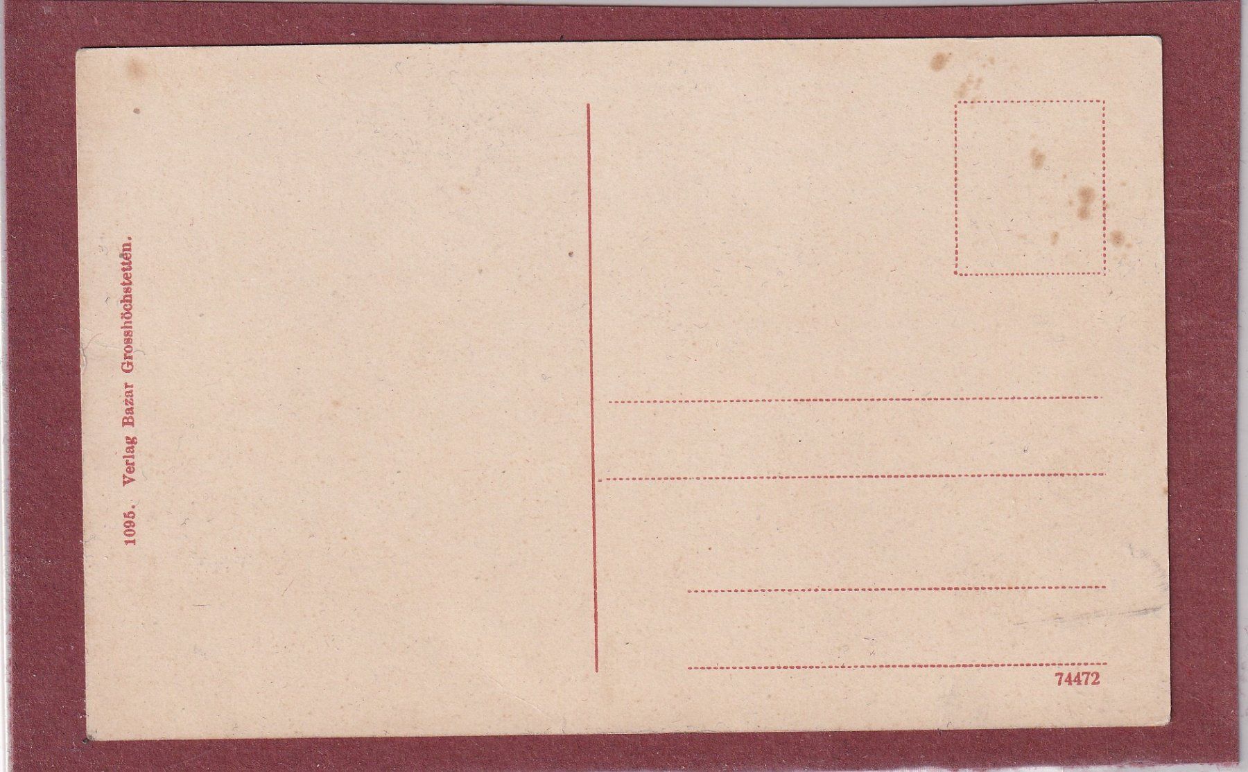 Cartoline postali: Grosshöchstetten - 1928 – Usato da Orvin venduto da Pyaeschli 1
