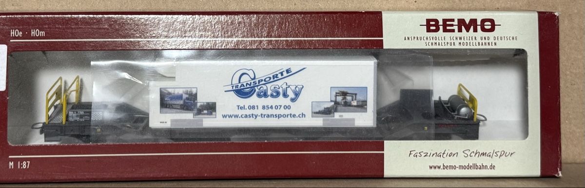 Bemo Modelleisenbahnen: Bemo RhB Containerwagen – Neu (gemäss Beschreibung) aus Thusis von Jasmin1991995