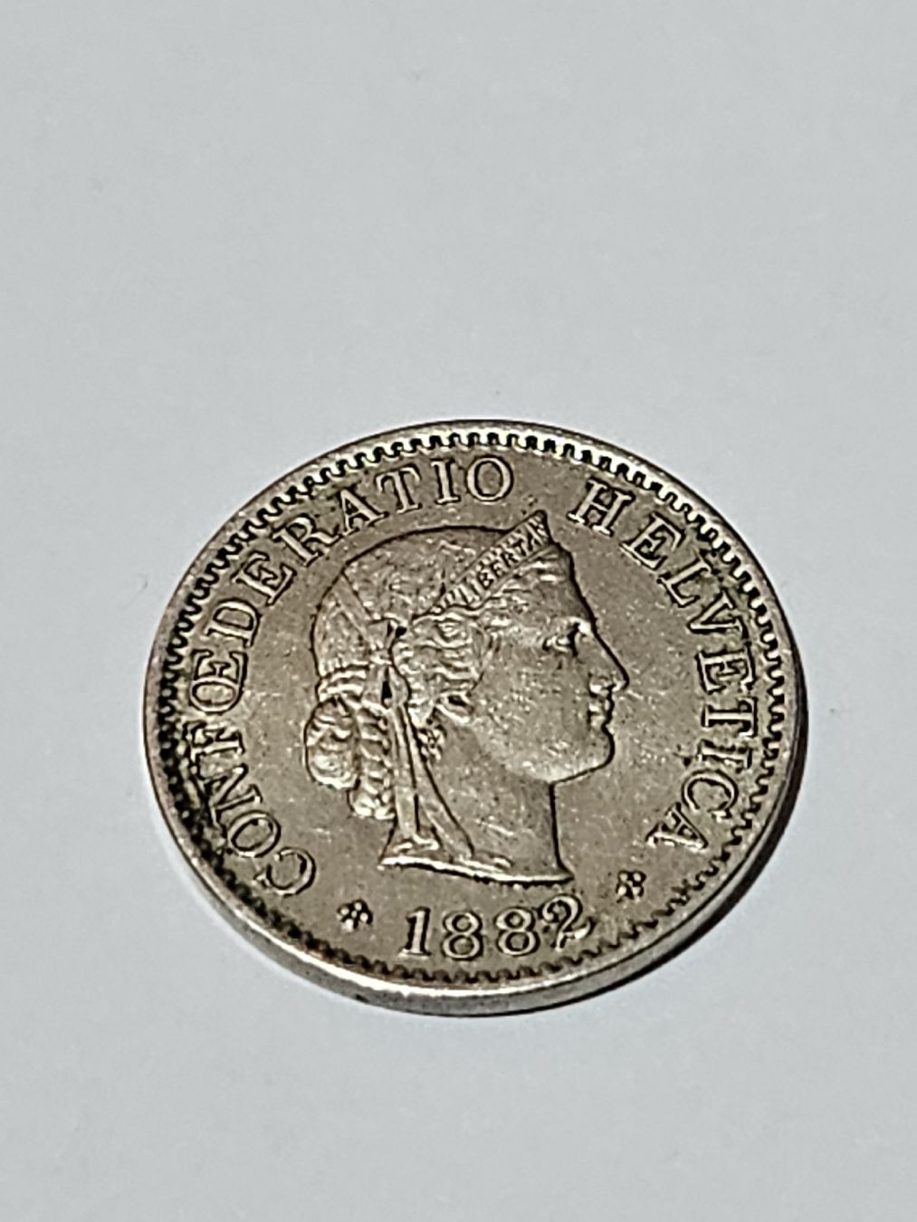 Toutes les monnaies: 5 Rappen 1882 – D'occasion à Pfäffikon ZH par Mrt. 1