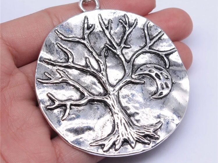 Anhänger: Anhänger (Amulett) Baum des Lebens – Neu (gemäss Beschreibung) aus Gams von Mariawicca