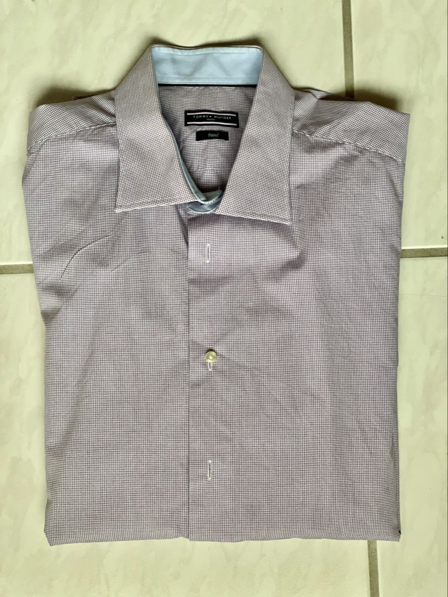 Tommy Hilfiger Camicie: Tommy Hilfiger Hemd Grösse 42 violett – Usato da Buch am Irchel venduto da TT65 1