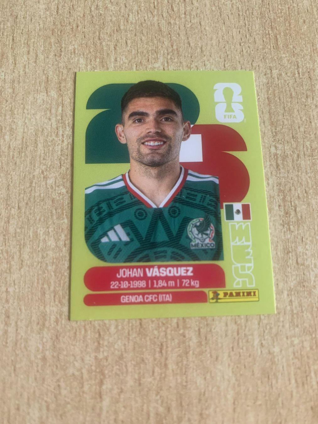 Panini Carte collezionabili: Panini Sticker WM 2026 Johan Vasquez MEX 3 – Nuovo (secondo la descrizione) da Reinach BL venduto da Grolifcb