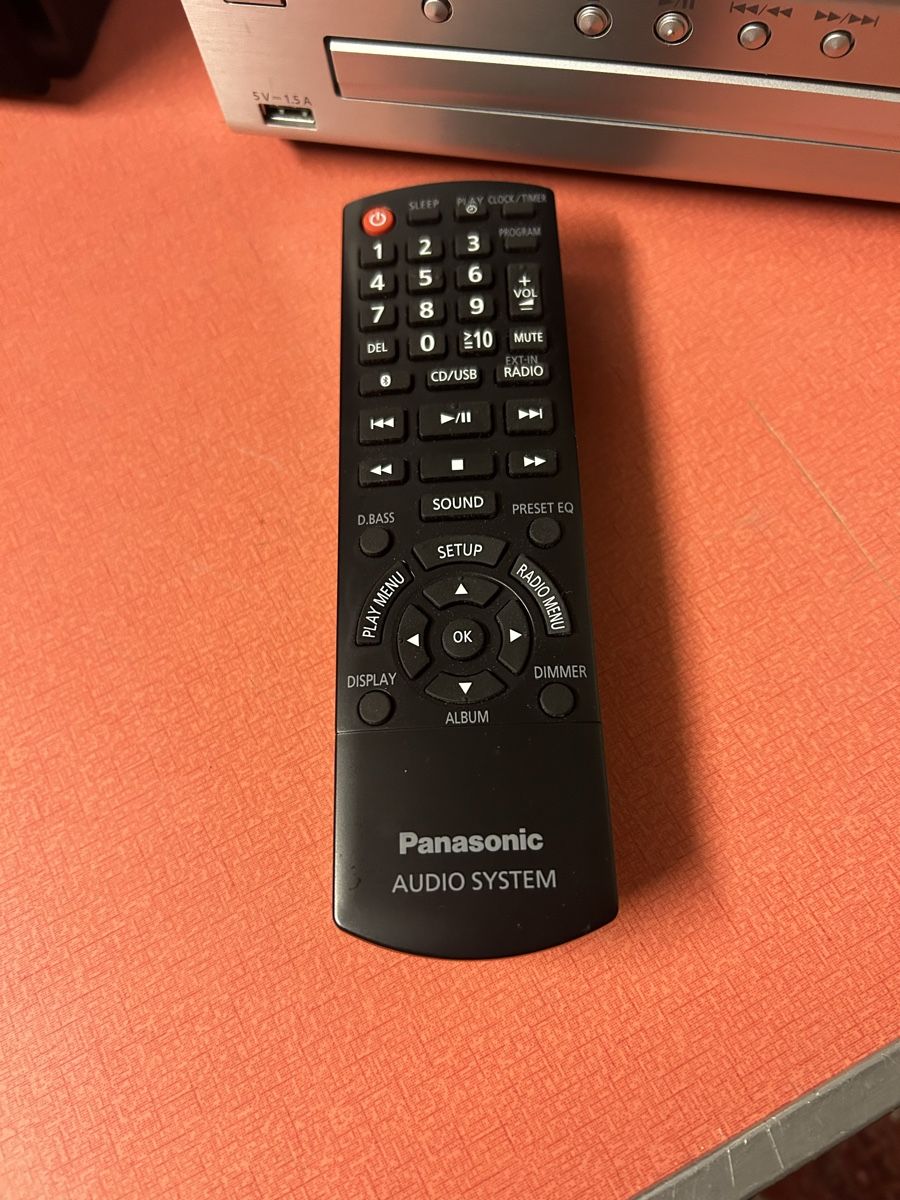 Panasonic Lettore multimediale & Streamer: Panasonic CD Stereo System SA-PMX94 m. FB & Lautsprecher – Usato da Lanzenhäusern venduto da vic63 3