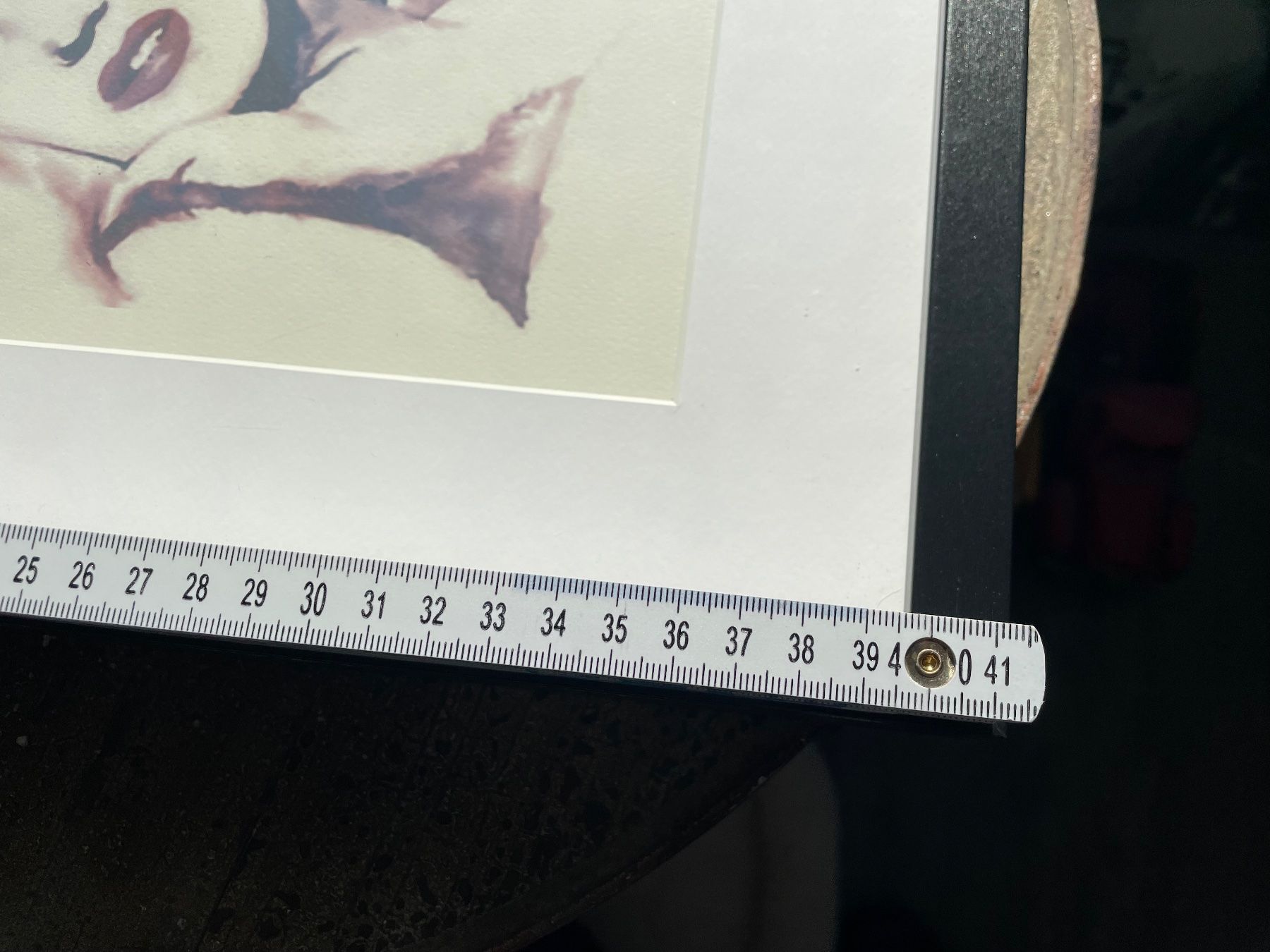 Insegne: Lot Marilyn Monroe: gerahmtes Bild und Blechschild / Nummer – Usato da Effretikon venduto da Bianchina2 7
