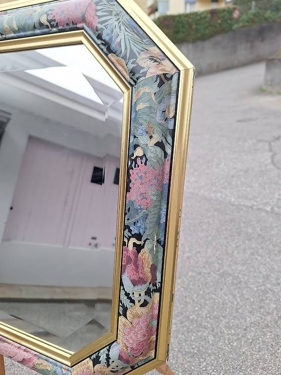 Miroirs: Miroir octogonal biseauté,  tons pastels  – D'occasion à Pully par cz39ans 1