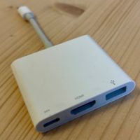 Apple Adapter, USB-C – USB-C, HDMI, USB-A