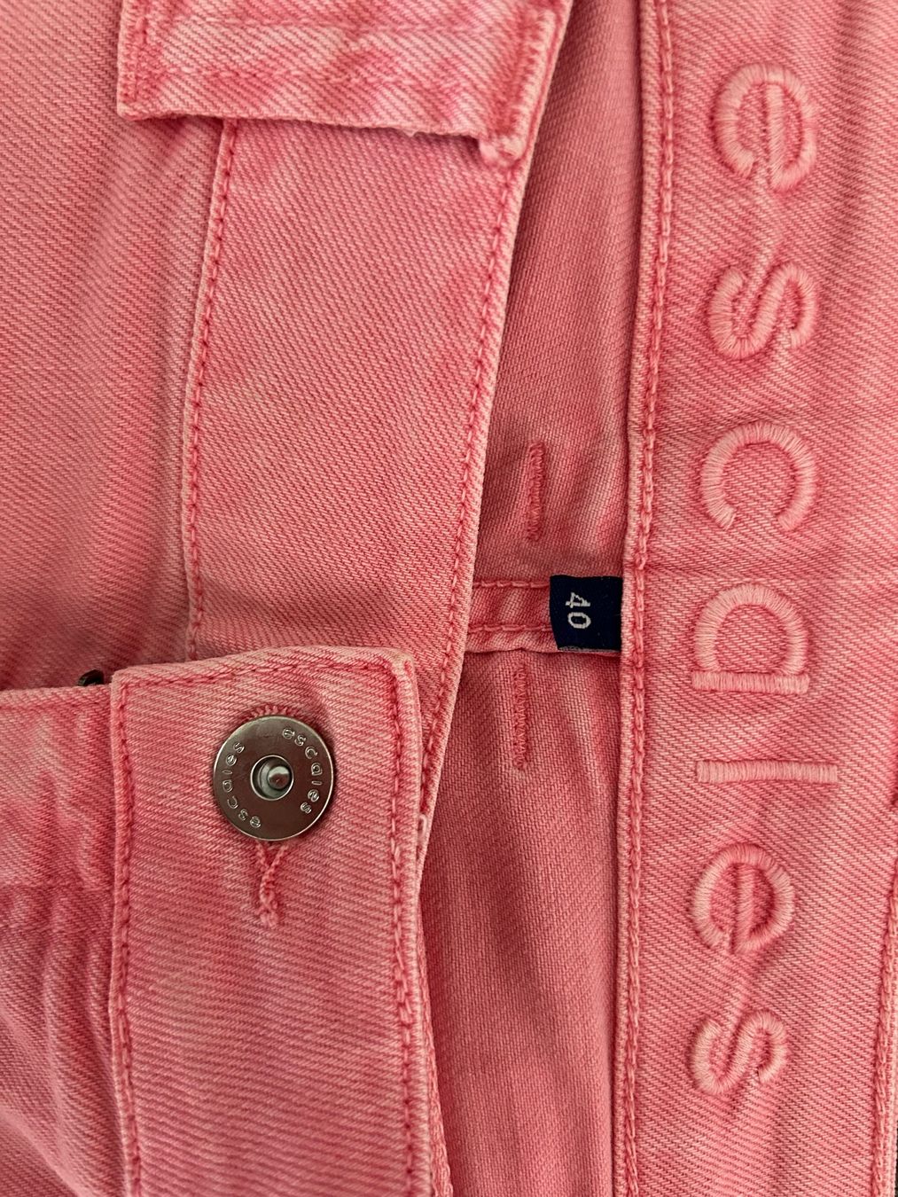 Pantaloni: ESCALES Paris pink Sommerhose IT40 DE34 – Usato da Wimmis venduto da rimnakit 1