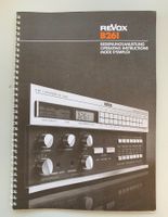 ORIGINAL VINTAGE REVOX B261 BEDIENUNGSANLEITUNG D/E/F
