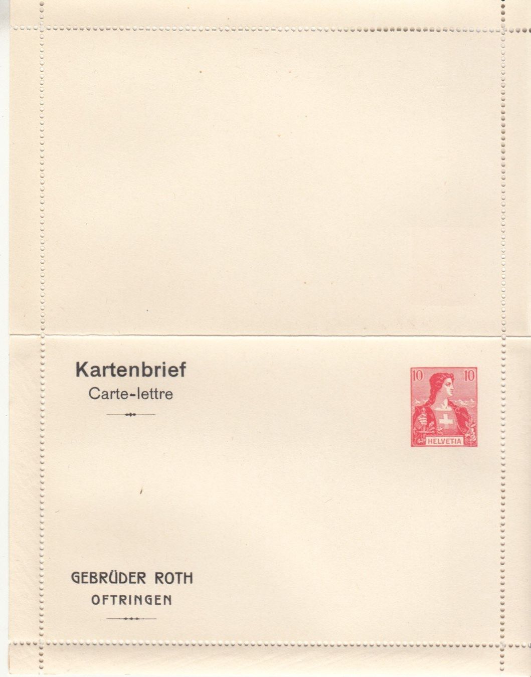Alle Briefmarken: SGK PKB 003 Roth Oftringen – Gebraucht aus Bürglen TG von StampGraf 1