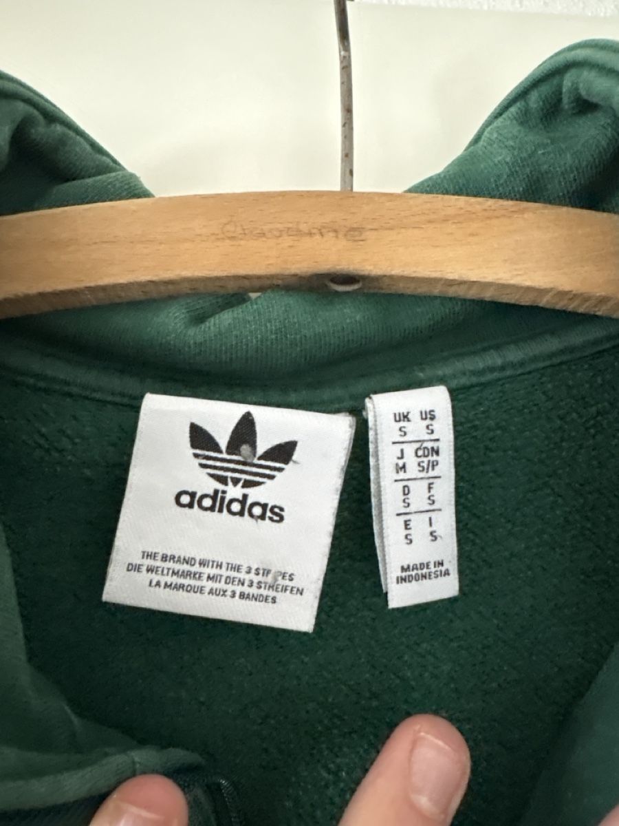 Adidas Maglioni & Felpe: Adidas half zip Pullover Grün S – Usato da Zürich venduto da dieghe 1