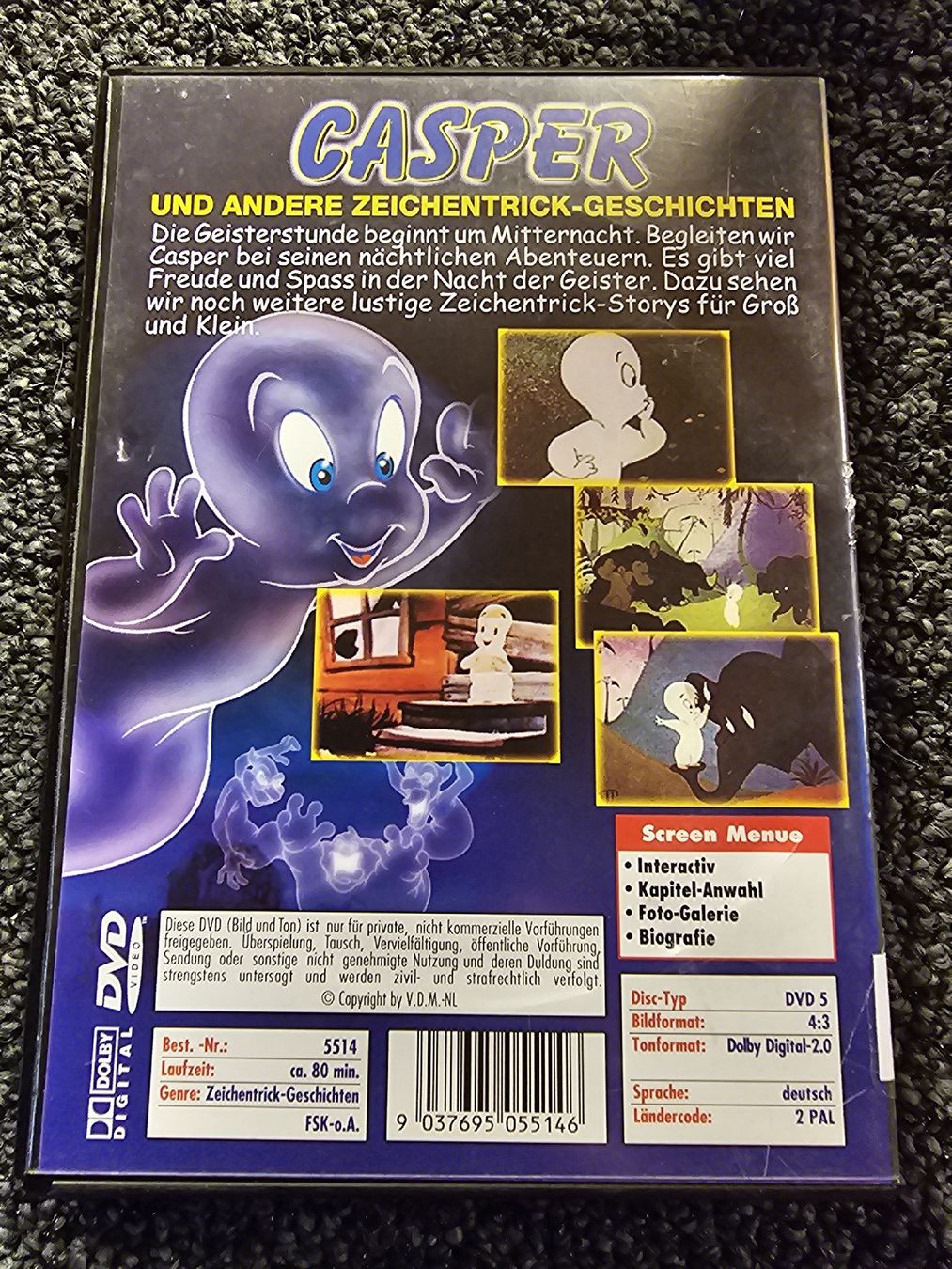 Tutti i DVDs: DVD Casper (19405) – Usato da Ruswil venduto da jan_bxl5 1