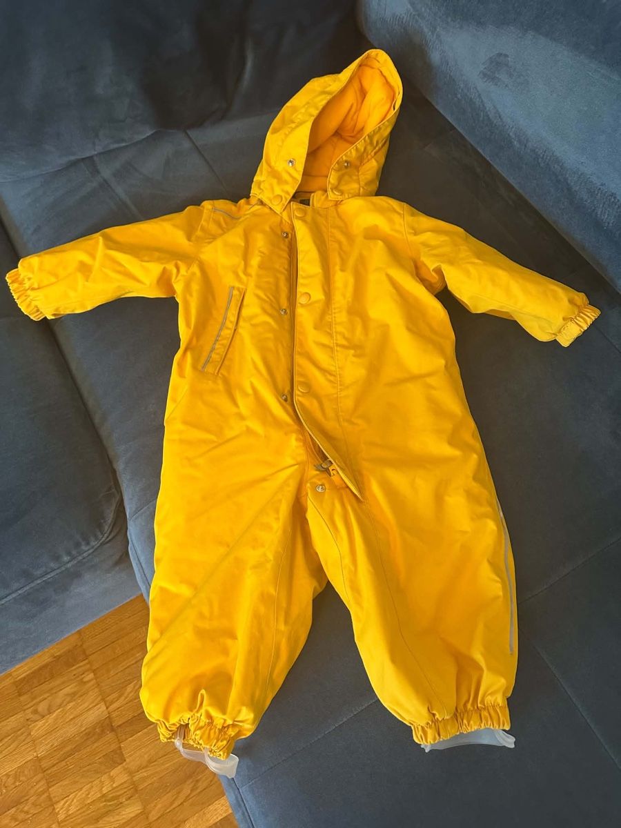 Jumpsuits: Reima Kinderoverall gelb, Grösse 80 – Gebraucht aus Wädenswil von dai_2bcv